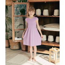 세컨스킨 키즈 기본스마킹 7-9세 캡슬리브 드레스 SD4401