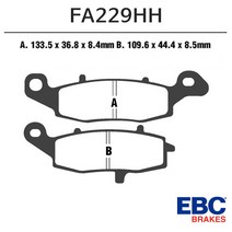 EBC브레이크패드 FA229HH