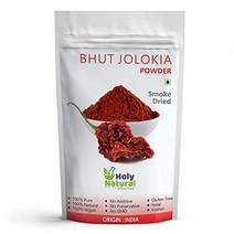Bhut Jolokia Chilli Flakes - Smoke Dried １00g by Holy Natural, 1, 100g