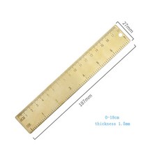 디지털 버니어 캘리퍼스 두께측정 미니 황동 스케일 10cm 15cm 18cm 120mm 슬라이딩 게이지 버니어 캘리퍼스 눈금자 레트로 반원 각도기 포켓 측정 도구, 05 5