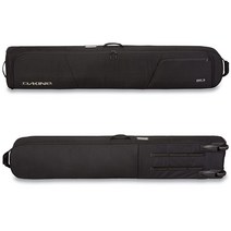 스노우보드 가방 스키 가방 바퀴달린 스키 부츠백 두시백 캐리어 가방, 블랙 싱글 내피 슈즈백 포함