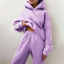 트레이닝복세트여성 여자헬스복 홈쇼핑 상하의 피트니스 요가 운동복 가을 겨울 따뜻한 단색