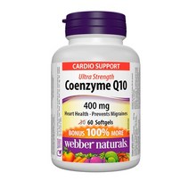 웨버네츄럴 코엔자임 Q10 400mg 60소프트젤, 1