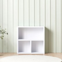 가이온 루킨 2단 800 디자인 책장, 화이트