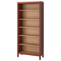 이케아 HEMNES 헴네스 책장 레드스테인 라이트스테인 브라운 90x198cm 705.306.33