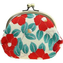 동전 지갑 왓나 치리멘 가마구 33촌 원형 동전지갑