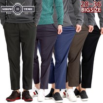 쇼타임 BJ269밴딩스판바지 데일리~2XL 쫀쫀 스판 고무줄팬츠 남자 남성