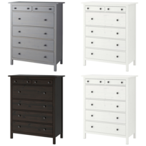 이케아 서랍장 HEMNES 헴네스 6칸서랍장 화이트 스테인 108x131 cm