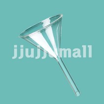 더치커피용 커피기구 유리깔때기 100ml 연구교구 실험기자재 실험교구 실험수업 과학수업 실험실 연구실, 1개, 유리 깔때기75mm