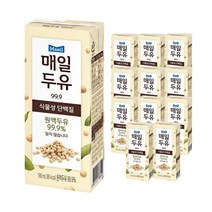 매일유업 매일 99.89 두유 190ml x 12팩, 12개