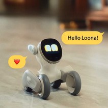 Loona 지능형 로봇반려견 대화형 얼굴인식 감정인식, Spot 공식 표준 + 충전대  중국어 지원