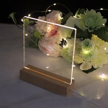 usb 사각 무드등 받침대 DD-10011 아크릴무드등 무드등재료 취미용품 인테리어조명 아크릴무드등본체 무드등도매 usb조명 usb무드등 무드등조명 조명만들기, 단품