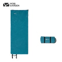 극동계침낭 캠핑 군용 베이스 이불 구스다운 침낭모비가든 캠핑 침낭 백패킹 플리스 스리핑 백 등산 보온, 02 Lake Blue