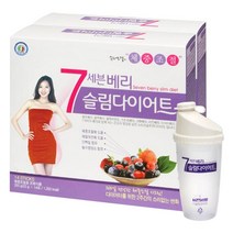 한미양행 세븐베리 슬림 다이어트 쉐이크 + 전용쉐이커 세트, 2종, 3세트, 2종