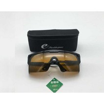 레이저보호경 피코레이저 보안경 피코초 보호안경, 블랙 프레임, 1개