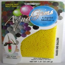 Aqua Gems Liquid Marbles - Vase Filler for Wedding and Party Centerpiece AquaGems (40 Gram Packet Ma, 1