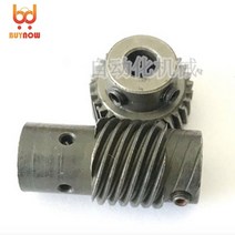 베벨기어박스 벨베기어 불박기 1 세트 0.6 Mould-30teeths 웜기어 감속기 모듈 90도 직각 기어 작은 15, 1개