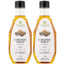 비에이치스토리 [헬스레시피] 몽크슈 무설탕 카라멜 커피시럽 530g 2병, 단품없음