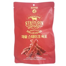 노브랜드 채끝 스테이크 육포 200g 항진축산 프리미엄 소고기 대용량 저키