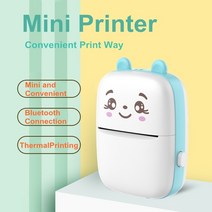휴대폰 프린터A4 프린트기 사진인화기 미니 휴대용 열 라벨 스티커 메이커 종이 사진, c17 핑크 1롤