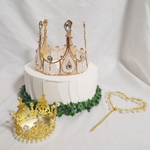 괌이베베 모형케이크 생크림 클레이케이크 셀프 돌상 백일상 100일 재료