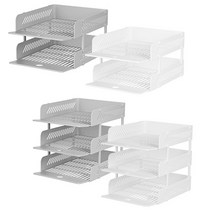 시스맥스 EL 서류받침 2단 3단 문서 트레이, 2단 화이트