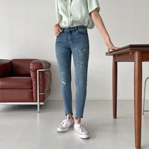 올시즌 620 밑단 헤짐스키니진 21년ver