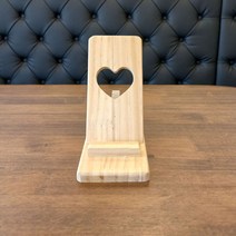 미앤홈 원목 핸드폰거치대 휴대폰거치대