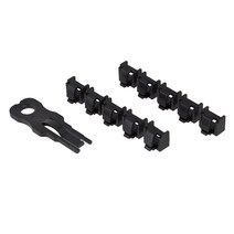스마트키퍼 랜 포트락 rj45 잠금장치 LAN110BK 키1개알10개 DUNIDEN, LAN110BK (블랙)