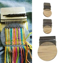 미니직조기 위빙 직조틀 양말목 베틀 수편기 위빙틀 Zezzo®Speedweve 제직 도구 DIY 작은 직조기 옷과, 03 L- 28 Hooks