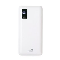 한국액센 B330 3포트 보조배터리 30000mAh PD22.5W 3대 동시충전 파워뱅크 C타입 5핀 8핀