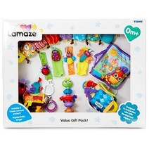 Lamaze 오감발달 촉감발달 선물세트, 혼합색상
