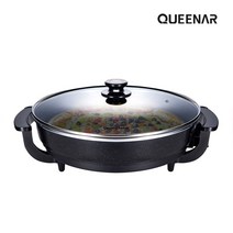 [퀸나] 자이언트 피자팬 QNPZ-8000B [전기그릴/전골/잔지팬/명절그릴]