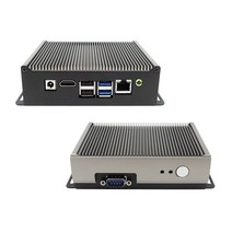 PICO 팬리스 컴퓨터 산업용 미니 PC Celeron RAM4G+SSD120G, 피코 팬리스 컴퓨터