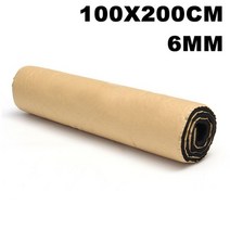 100cm x 50cm 3mm6mm10mm 자동차 방음 데드 닝 트럭 소음 방지 코튼 열 폐쇄 셀 폼 셀프 Adh, 100x200x0.6cm, CHINA