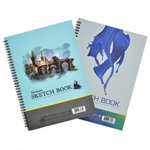 [아트메이트] 드로잉 스케치북 A4 좌철, [6441090]그래픽