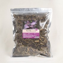 국내산 100% 자소엽 차조기잎 자색 붉은 깻잎차 건재 대용량 400g 차즈기 티 순수 무첨가물 향기좋은 건강차 물대용 리놀렌산 칼륨 마그네슘 비타민 미네랄 아스타잔틴 시력에좋은차, 1봉