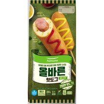 풀무원 올바른 핫도그 (75gx4개입), 20개, 4개입, 75g