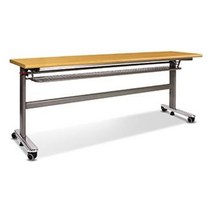 H연수용테이블 1200X600 세미나테이블 수강용테이블, 월넛_타공없음, 본상품선택