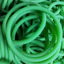 전동 컨베이어 벨트 자바라 롤러 컨베어 콘베어 녹색 원형 PU 직경 4mm 길이 150-500mm 폴리 우레탄 동기 스트립 구동 모션 코드, 02 175mm