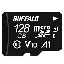 Buffalo microSD 128GB 100MB / s UHS-1 U1 [닌텐도 스위치 드라이브 레코더 호환] V10 A1 IPX7 Full HD 데이터 복구 서비스 호환 RMSD-128U11HA N