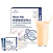 오늘의 건강 액티브 락토 프로바이오틱스 30포 질유산균 갱년기유산균 바이오틱스추천