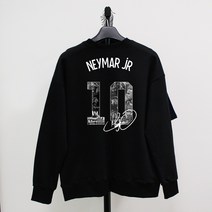 와우박스 주문제작 PSG 네이마르 오버핏 맨투맨 축구 티셔츠
