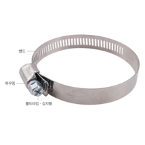 호스반도 7/8 - 14인치 15가지종류 가정용 호스 파이프고정, 15) 14인치/320-350mm