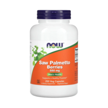 나우푸드 쏘팔메토 추출물 550mg 250베지캡슐X2 250일분 세레노아 톱야자, 1개, 기본