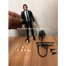 15cm 신형 Mafex 085 존 윅 챕터 2 액션 피규어 소장 모델 장난감, 02 without box