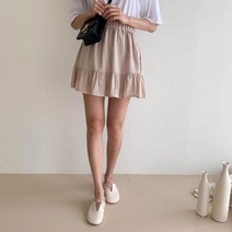 프릴스커트 밴딩스커트 여성스커트 튤립스 프릴스커트 밴딩스커트 여성스커트 튤립스커트 튤립프릴스커트