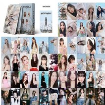 르세라핌포카 아이돌 르세라핌 굿즈 포토카드 김채원 홍은채 55장 kpop idol le sserafim 새 앨범 antifragile 사진 카드 hd 인쇄 된 lomo 111, oss27426mc