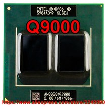 I5750오리지널 인텔 코어 CPU Q9000 2.00GHz 6M Q 쿼드 프로세서 SLGEJ 모바일 노트북, 한개옵션0
