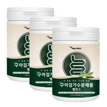 구아검가수분해물 가루 120g3통 난소화성말토덱스트린 천연 프리바이오틱스 섬유질 수험생 고함량 직장인